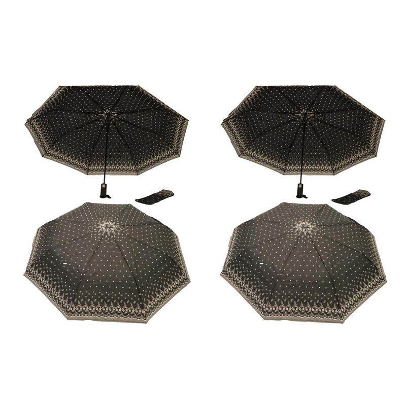

Yuwell 2 Pcs Windproof Large Umbrella For Rain Automatic Open Wind Resistant Umbrellas For Adult Men And Women Travel Umbrella Auto Open For Windproof, Rainp