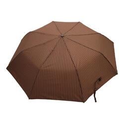 Windproof Large Umbrella For Rain Automatic Open Wind Resistant Umbrellas For Adult Men And Women Travel Umbrella Auto Open For Windproof, Rainproof & UV Protection Brown