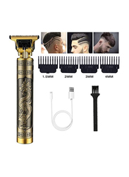 Yuwell Rechargeable Professional Cordless Hair Trimmer & Clippers for Men, Gold