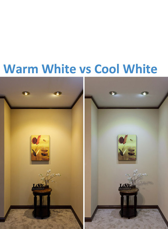 HippoLED 4-Inch Square Down Indoor LED Light, 10W, 3000K, DDLS 210, Wram White
