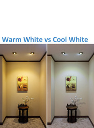 HippoLED Ceiling Indoor LED Light, 10W, 6K, DEK 212, Cool White