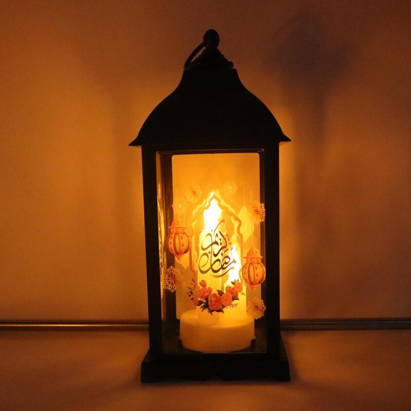 2 Pcs Ramadan Lantern Ramadan Decoration Light Eid Decoration Lantern For Indoor And Outdoor Use