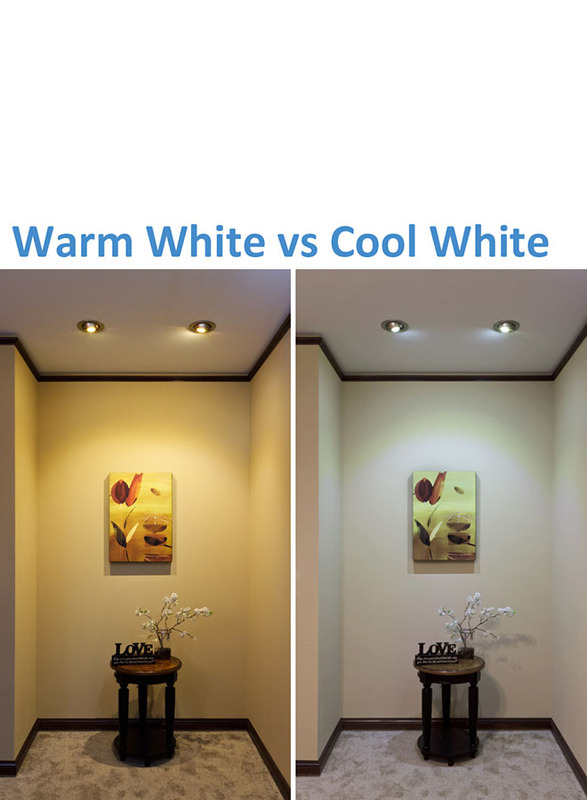 HippoLED 6-Inch Square Down Indoor LED Light, 15W, 3000K, DDLS 215, Wram White