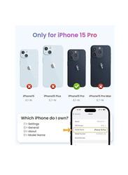 iPhone 15 Pro Case Clear 6.1 inch Anti-Yellowing iPhone 15 Pro Cover Transparent Slim Thin Crystal Clear Phone Case Shockproof Protective Bumper Protection iPhone Case Cover For Apple iPhone