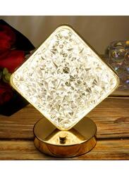 Crystal Table Lamp Diamond Lamp With USB 3 Color Changing Option Crystal Lamp LED Light Lamp With 3 Light Intensities Tactile Switch Desk Lamp