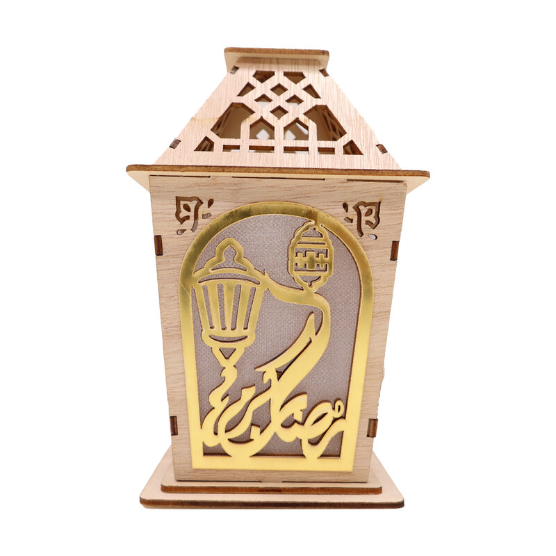 

Yuwell Wooden Ramadan Lantern Ramadan Kareem Decoration Light Eid Decoration Lantern Lamp For Indoor And Outdoor Use Decoration Ramadan Light