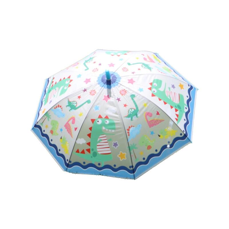 2 Pcs Windproof Kids Umbrella For Rain Automatic Open Wind Resistant Umbrellas For Kids Travel Umbrella Auto Open For Windproof, Rainproof & UV Protection Multicolour