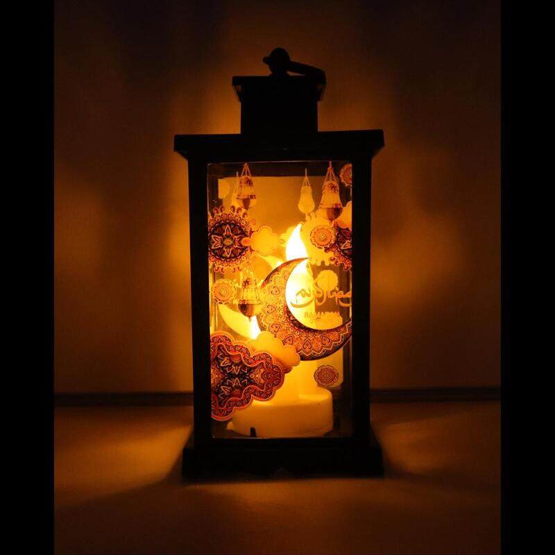 

Yuwell 6 Pcs Ramadan Lantern Ramadan Decoration Light Eid Decoration Lantern For Indoor And Outdoor Use