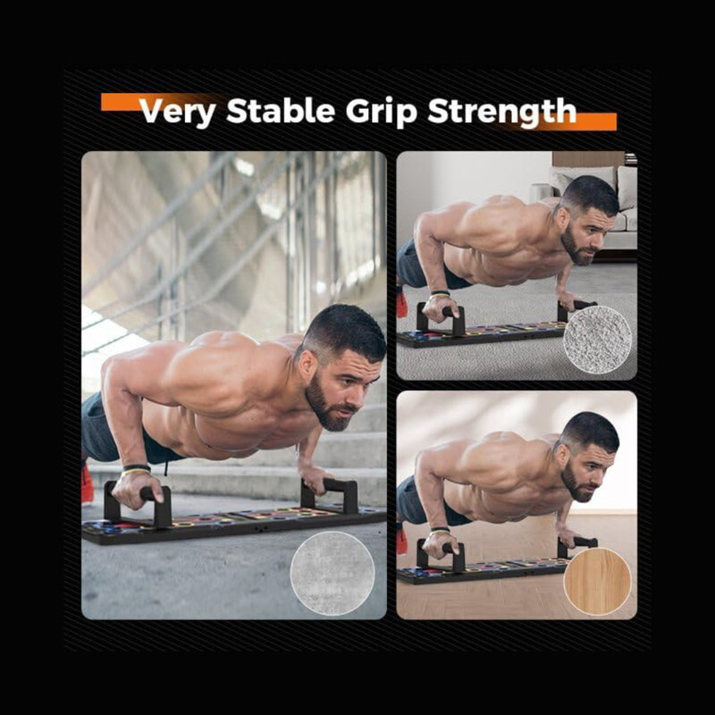 Push Up Board System 30 in 1 Body Building Exercise Tools Workout Push Up Stands Multifunctional Push Up Workout Board Training System For Men Women Strength Training Equipment