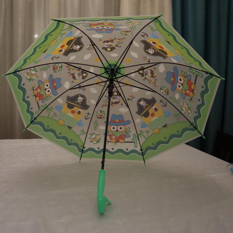 Windproof Kids Umbrella For Rain Automatic Open Wind Resistant Umbrellas For Kids Travel Umbrella Auto Open For Windproof, Rainproof & UV Protection Multicolour