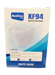 MedOne KF94 Protective Face Mask, White, 50 Pieces