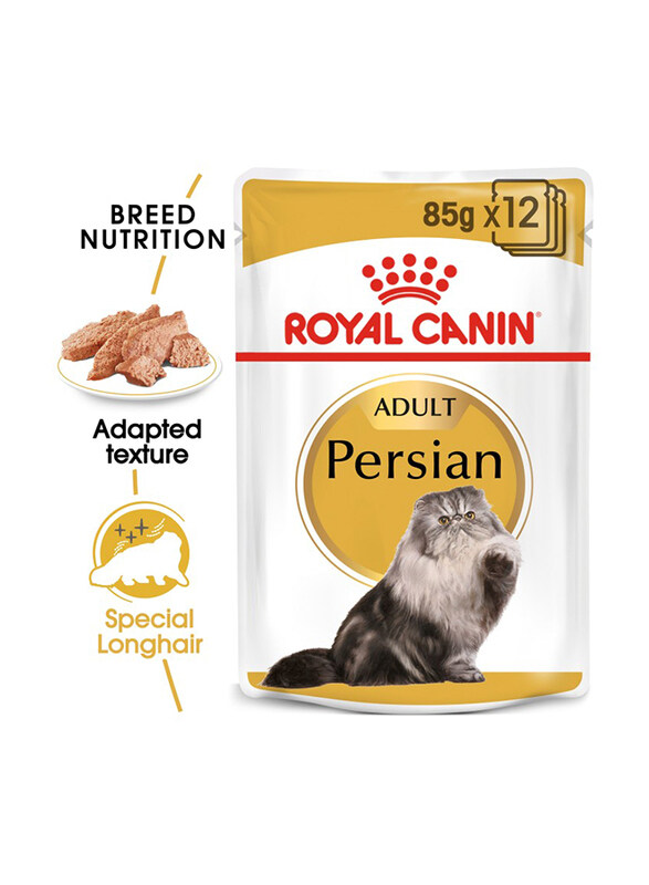 

Royal Canin Adult Persian Cats Wet Food, 1+ Years, 12 x 85g