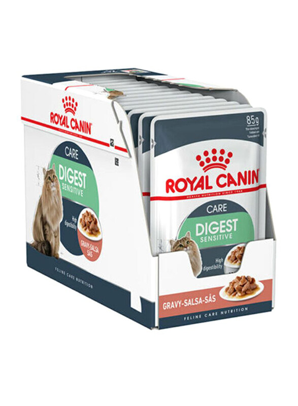 

Royal Canin Digest Sensitive Adult Cats Wet Food, 1+ Years, 85g