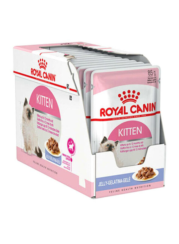 

Royal Canin Kitten Jelly Wet Cat Food, Up to 12 Months, 85g