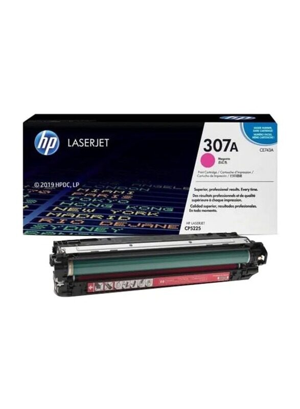 

HP CE743A 307A Magenta LaserJet Toner Cartridge