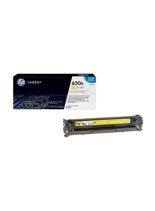 

HP CE272A 650A Yellow LaserJet Toner Cartridge