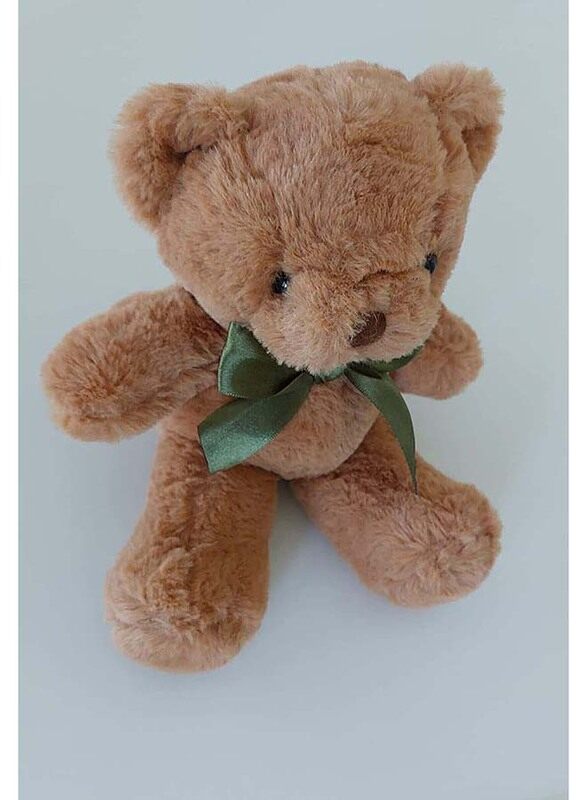 

Generic Teddy Bear with Green Bow Tie, Ages 1+, Brown