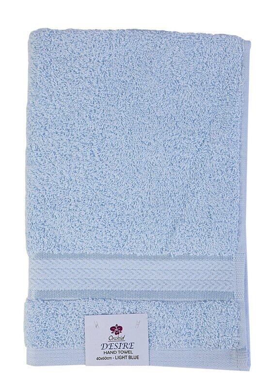 

ORCHID DESIRE HAND TOWEL 41X61CM LIGHT BLUE