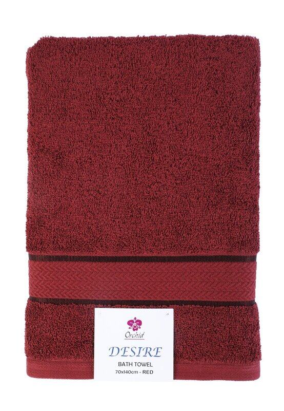 

ORCHID DESIRE BATH TOWEL 70X140CM RED