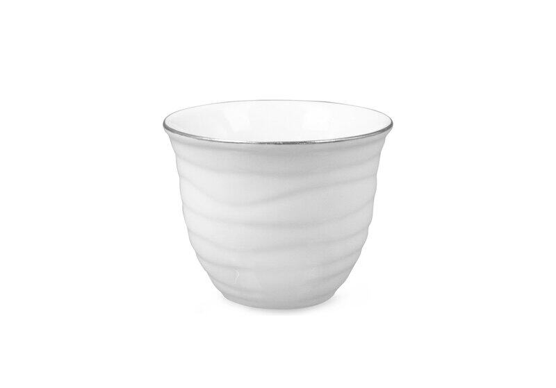 

ORCHID 12PCS CAWA CUP SET EMBOSSED RIPPLE