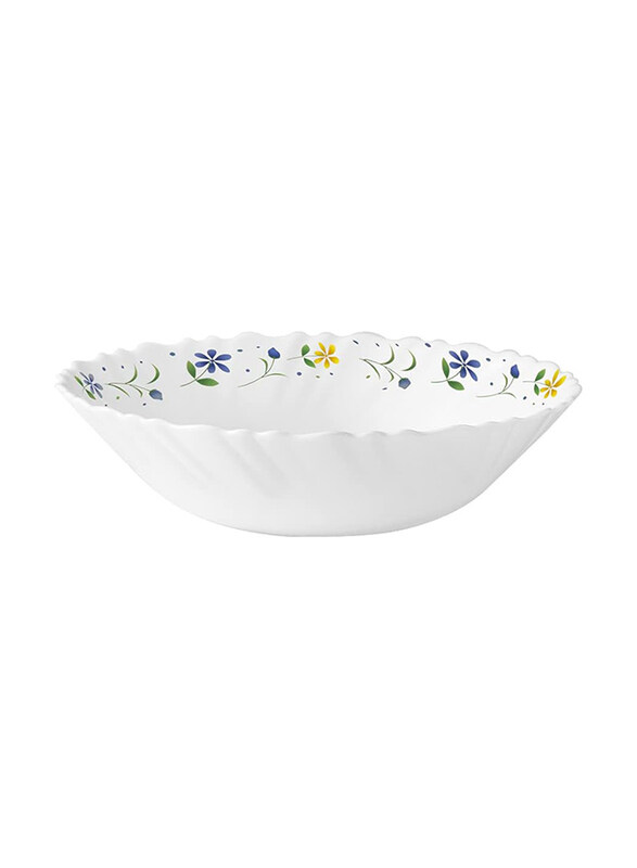 

Orchid 7-Inch 2-Piece Opalware Twilight Ceramic Multipurpose Bowl, White