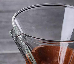 Neoflam 600ml Pour Over Coffee Brewer, Clear