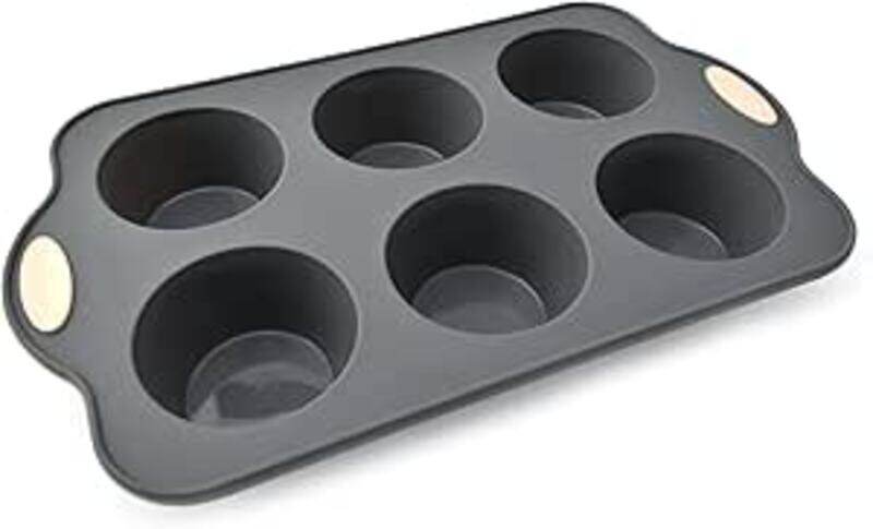 

ORCHID ILB 6PCS SILICONE MUFFIN CAKE PAN GREY