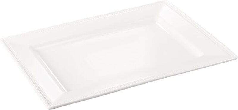 

ORCHID 11.8" EMBOSSED RECT SERVING PLATE