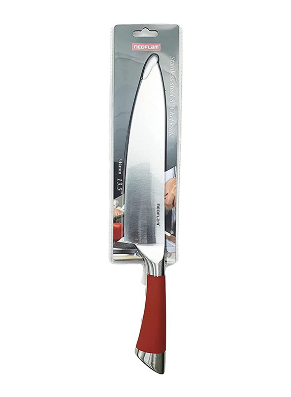 

Neoflam 13.5-inch Stainless Steel Chef Knife, Multicolour
