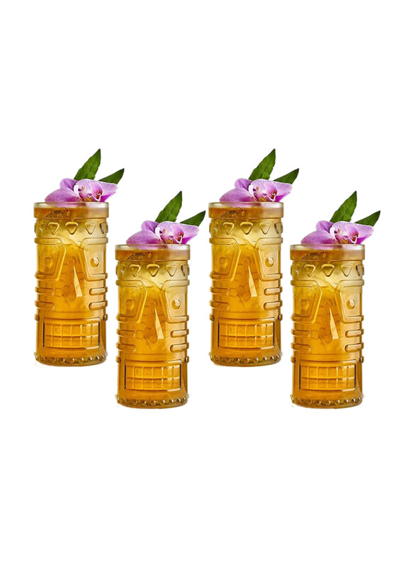

Orchid 490ml 4-Piece Royal Leerdam Mai Tai Cocktail Glass Set, Clear