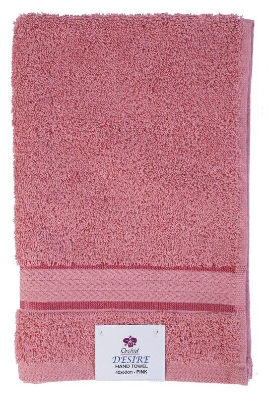 

ORCHID DESIRE HAND TOWEL 41X61CM PINK