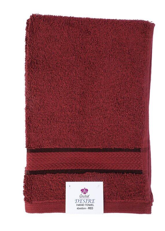 

ORCHID DESIRE HAND TOWEL 41X61CM RED
