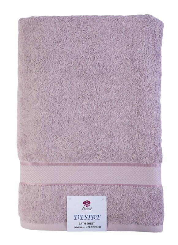 

ORCHID DESIRE BATH SHEET 89X178CM PLATINUM