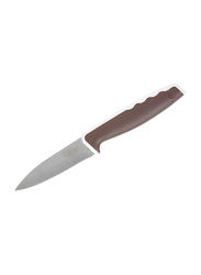 Elianware Stainless Steel Fruit Knife, P 504, Silver/Maroon