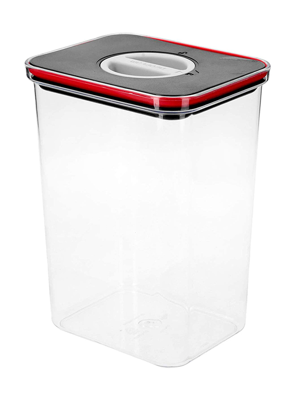 Neoflam Smart Seal Dry Rectangle Food Storage, 2.8 Liters, Transparent