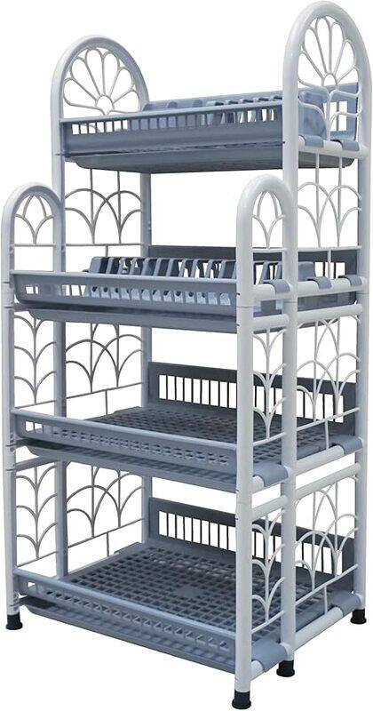 

ORCHID COLOSSEUM 4TIER DISH RACK GREY