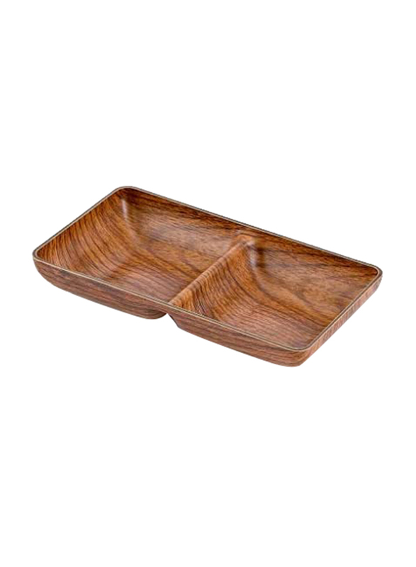 

Evelin Rectangular Small Snacks Serving Tray, Brown