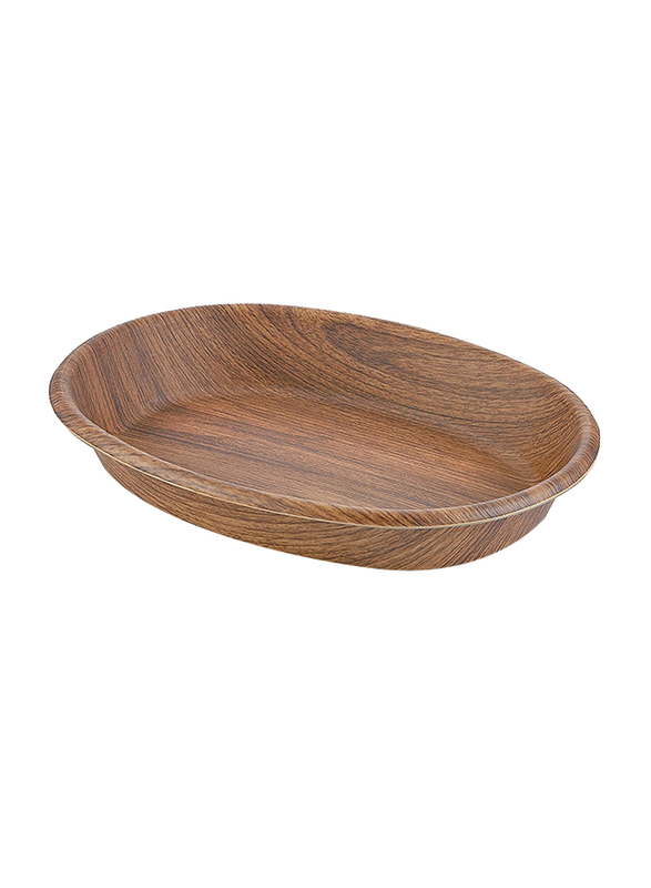 Evelin Small Oval Multipurpose Basket, Brown