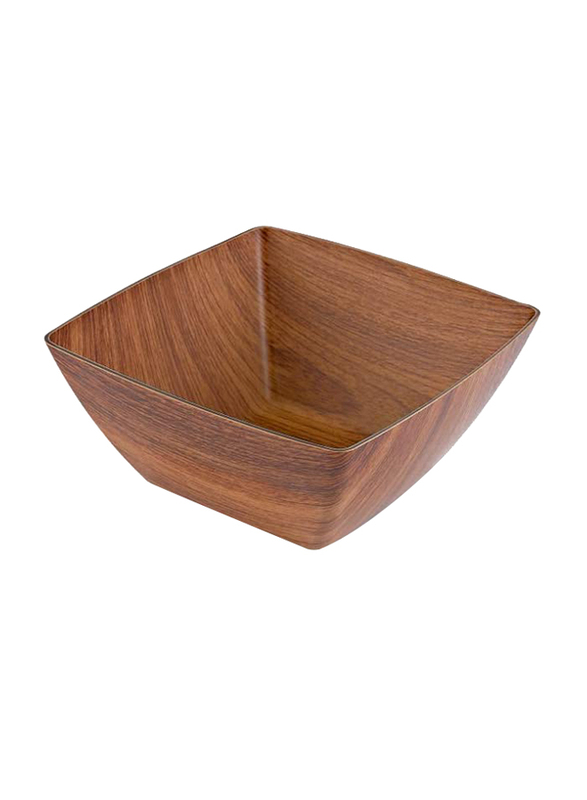 Evelin Medium Square Serving Bowls, 10111M, Brown