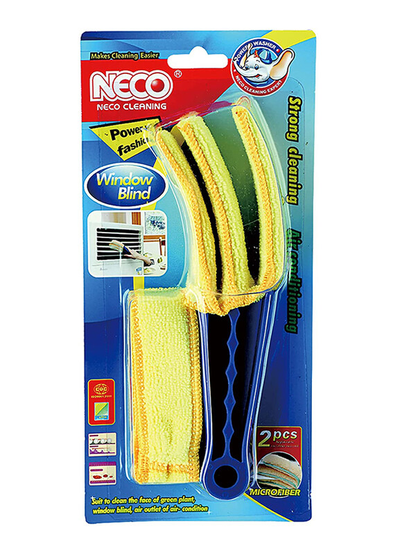 

Orchid Window Blinds Cleaner Duster Brush, Yellow/Blue