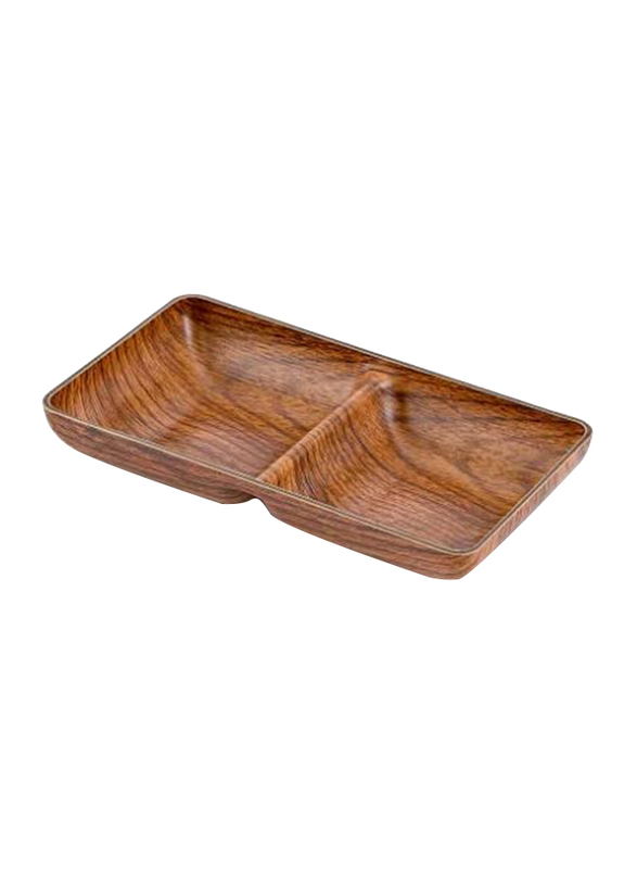 Evelin Small Snacks Serving Tray, 10233M, Brown
