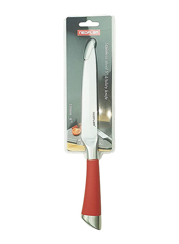 

Neoflam 9-inch Stainless Steel Utility Knife, Multicolour