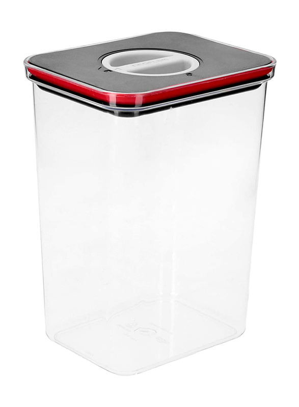 Neoflam Smart Seal Dry Rectangle Food Storage, 2.8 Liters, Transparent