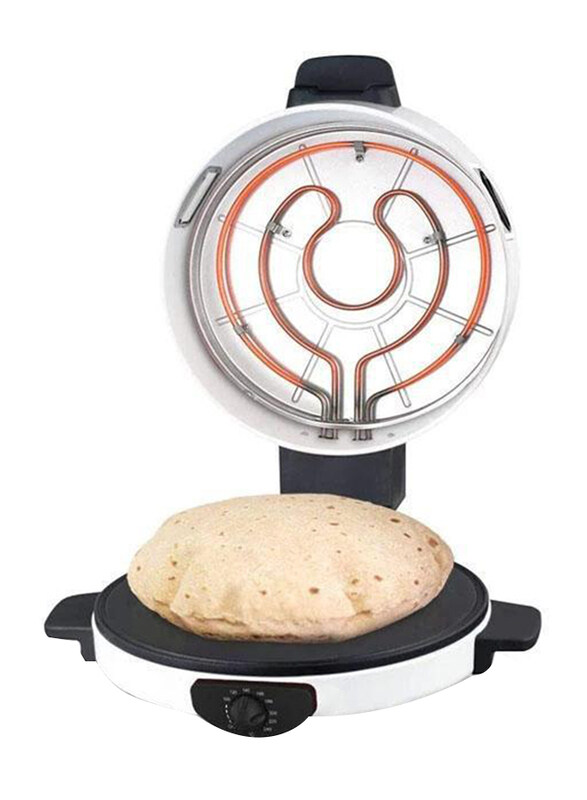 

Geepas 40mm Arabic Bread Maker, 220W, GBM63037, Silver/Black