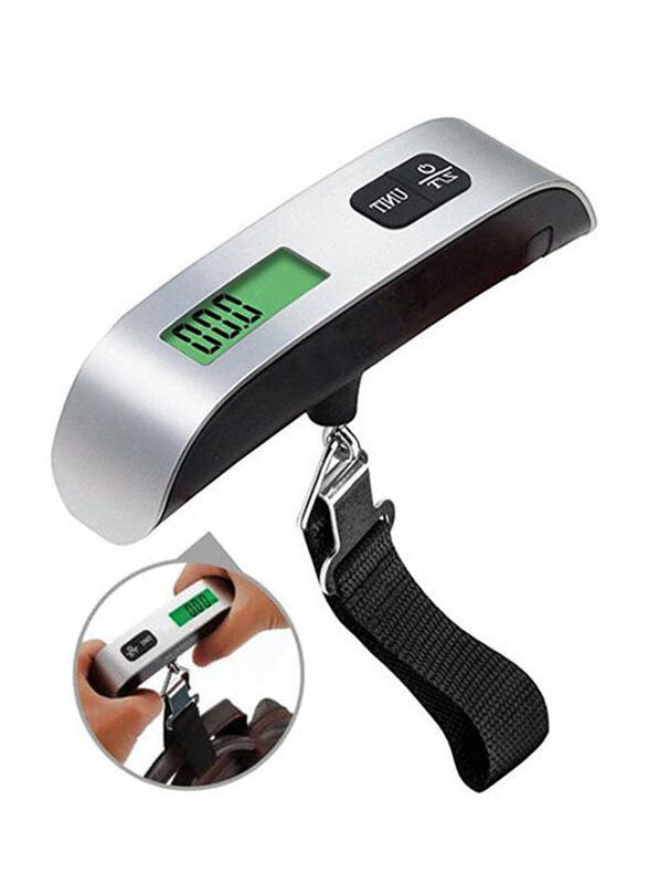 

Generic Electronic Luggage Scale, Silver