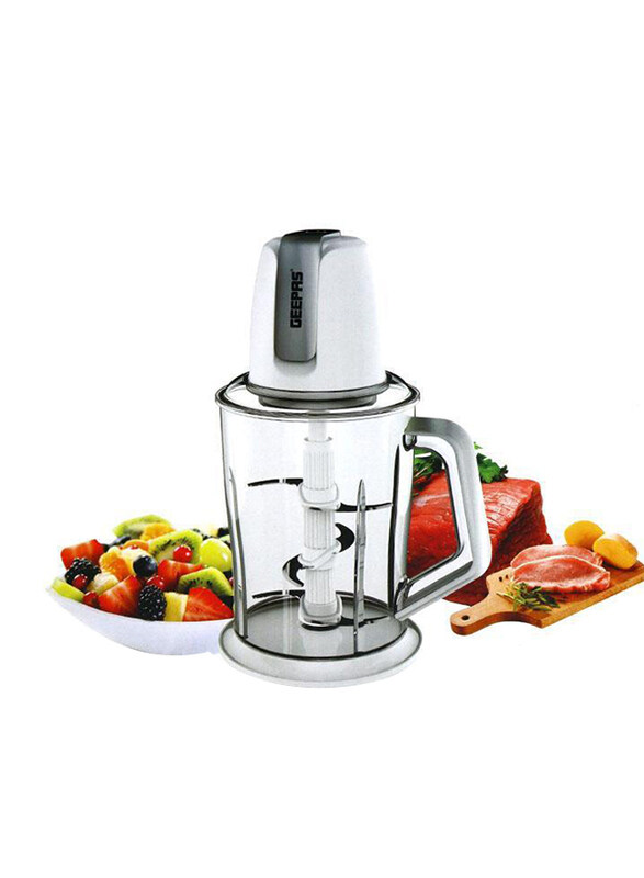 

Geepas Multi Chopper, 400W, GC5377N, Clear/Silver