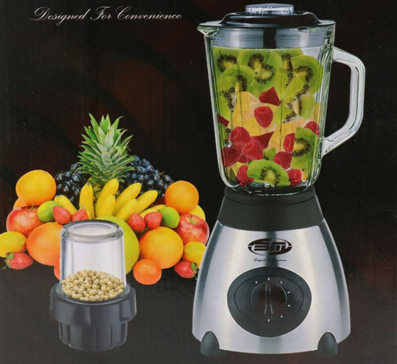 

Bm Satellite 1.5L Blender, 350W, BM-374, Black/Silver