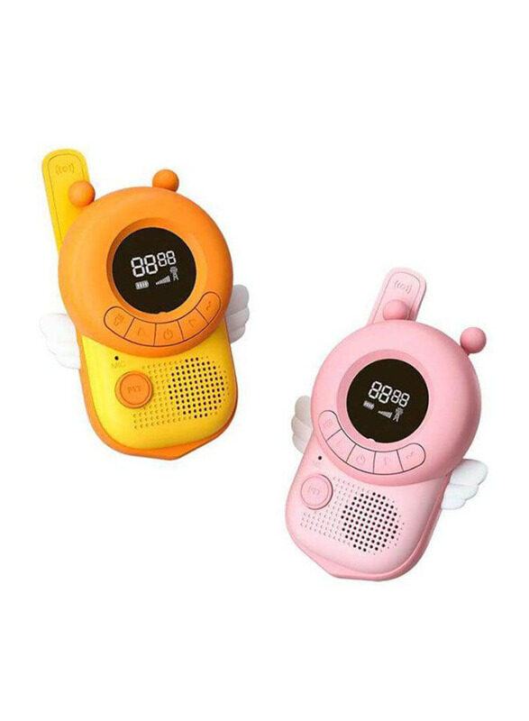 

Magic Little Bee Intercom Walkie Talkie, 2 Pieces, Ages 3+, Multicolour