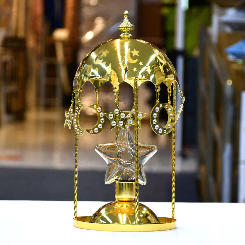

Saving Home Ramadan Table Lamp, 30cm, Gold