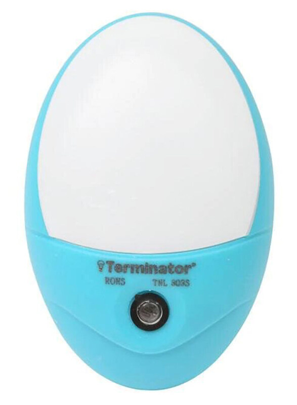 

Terminator Night Oval Shape Sensor Operated Light, Blue/White